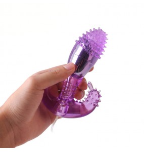 Unisex 3 Spot Stimulating Anal Plug Vibrating 